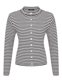 Weekend Max Mara Кардиган из хлопка в полоску