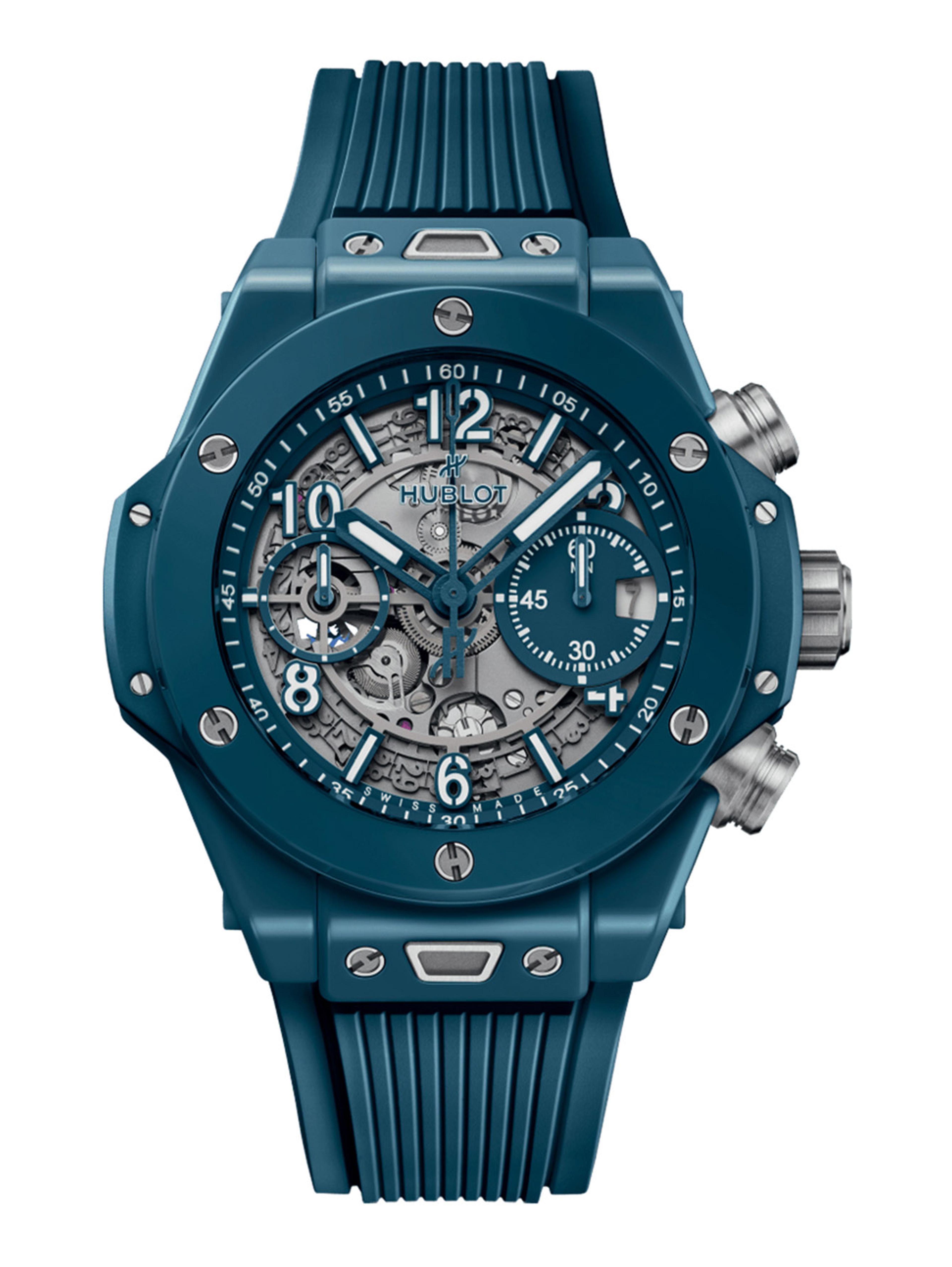 Часы Big Bang Unico Petrol Blue Ceramic