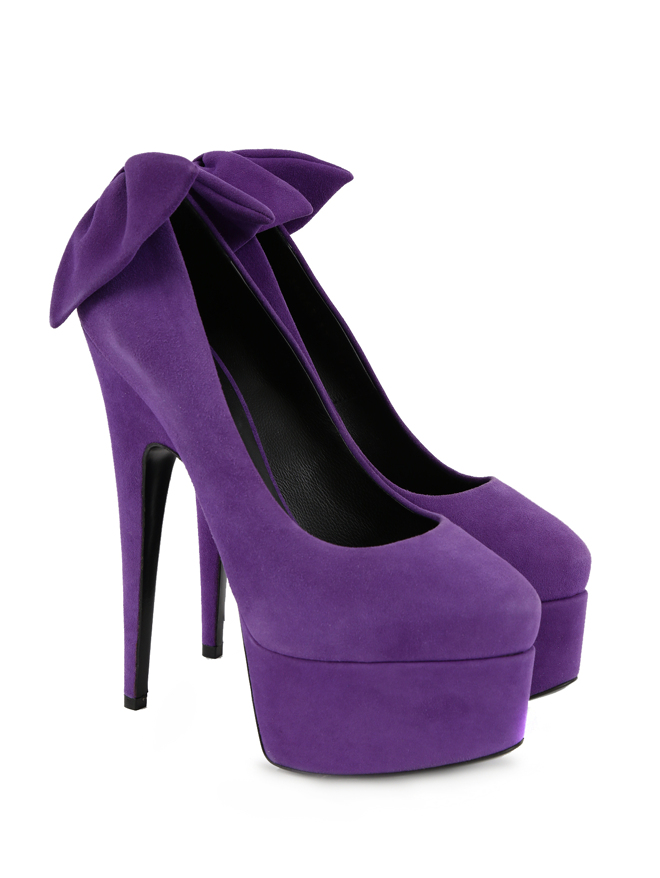 Giuseppe Zanotti Туфли из замши на платформе и высоком каблуке