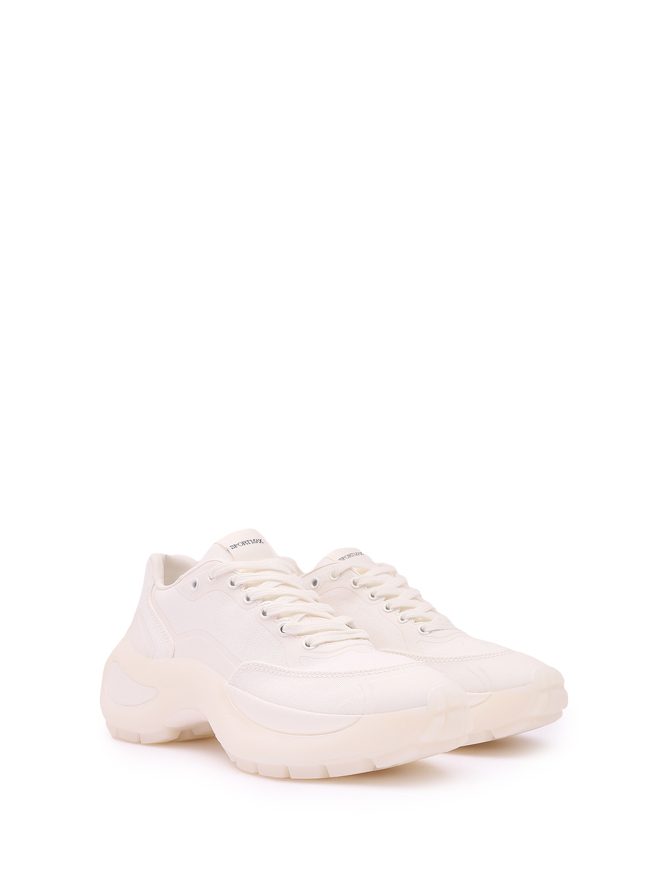 Sportmax Кроссовки на платформе из хлопка