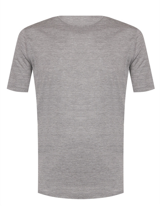LARDINI Базовая футболка из шерсти