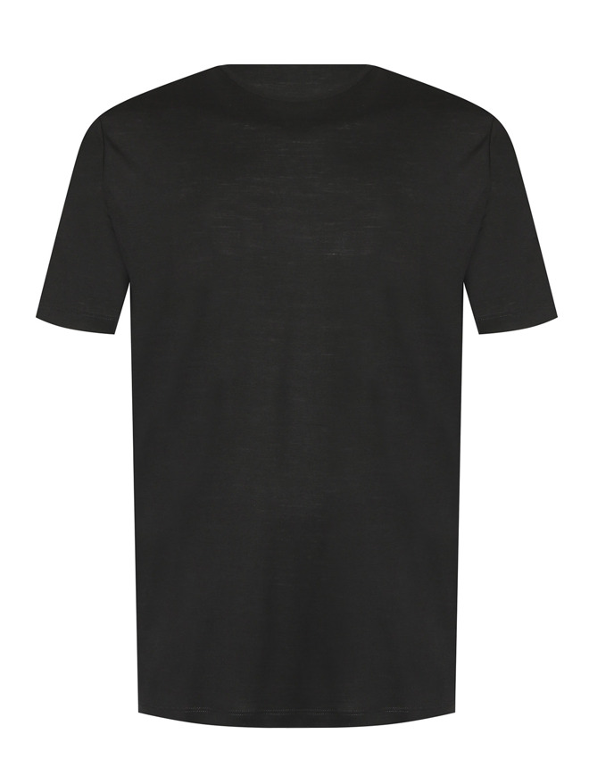 LARDINI Базовая футболка из шерсти