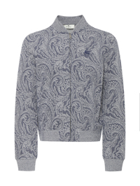 Etro Трикотажный бомбер с узором