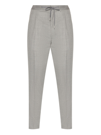LARDINI Брюки из шерсти на резинке
