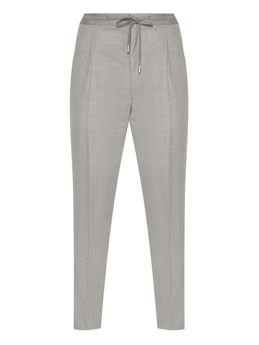 LARDINI Брюки из шерсти на резинке