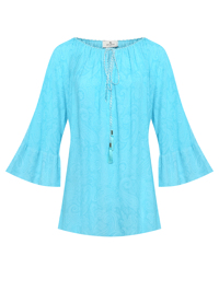 Etro Туника из вискозы с узором
