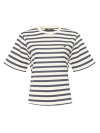 Weekend Max Mara Футболка из хлопка с узором полоска