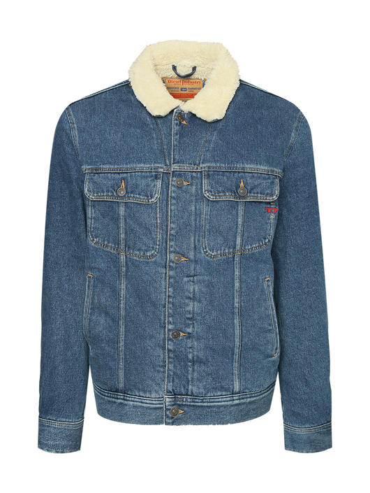 Diesel Утепленная куртка из денима