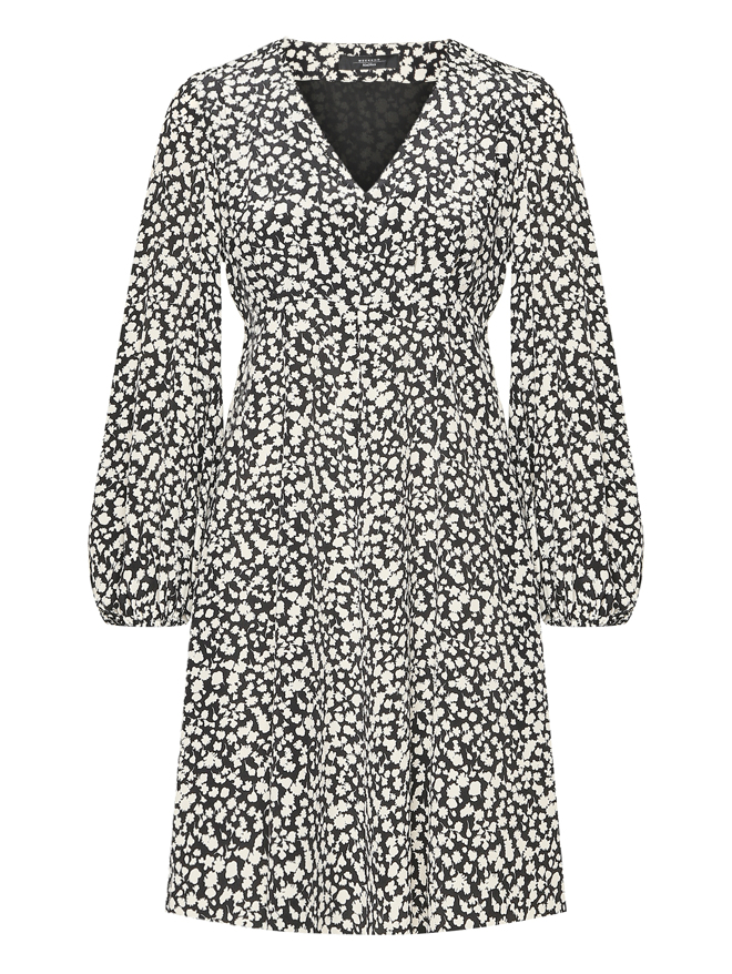 Weekend Max Mara Платье из шелка с узором