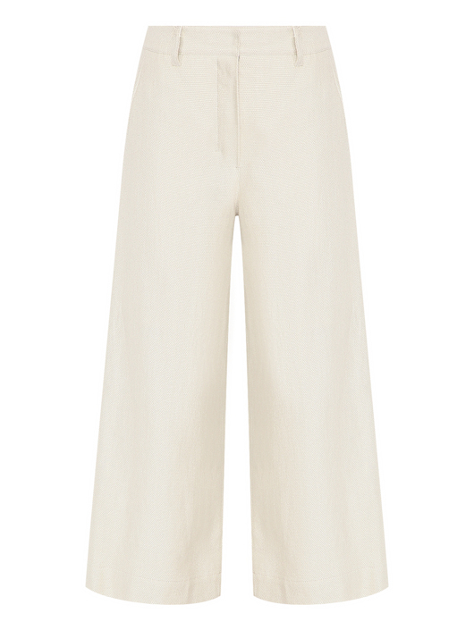 Max Mara Брюки из льна с карманами