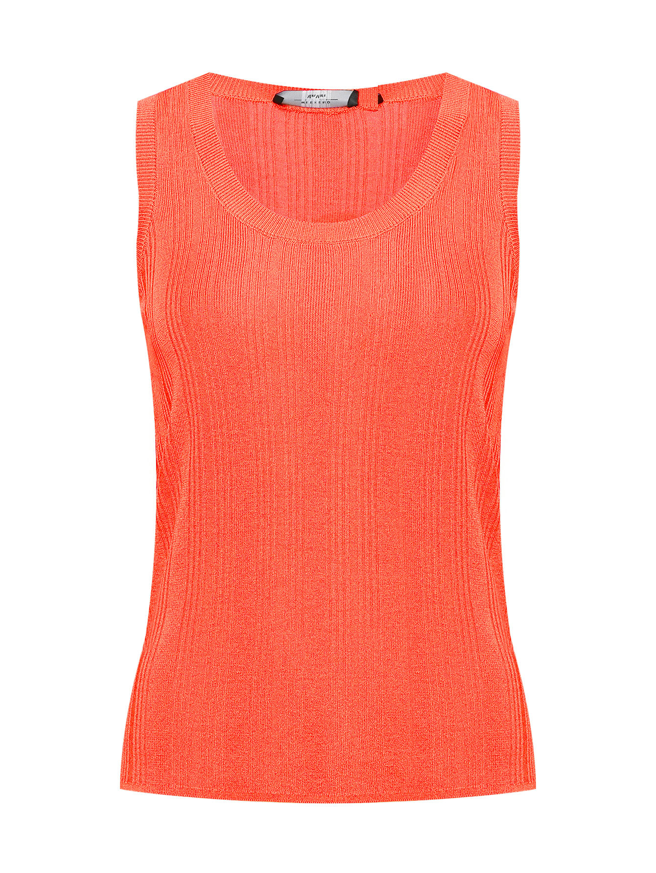 Weekend Max Mara Трикотажный топ с круглым вырезом