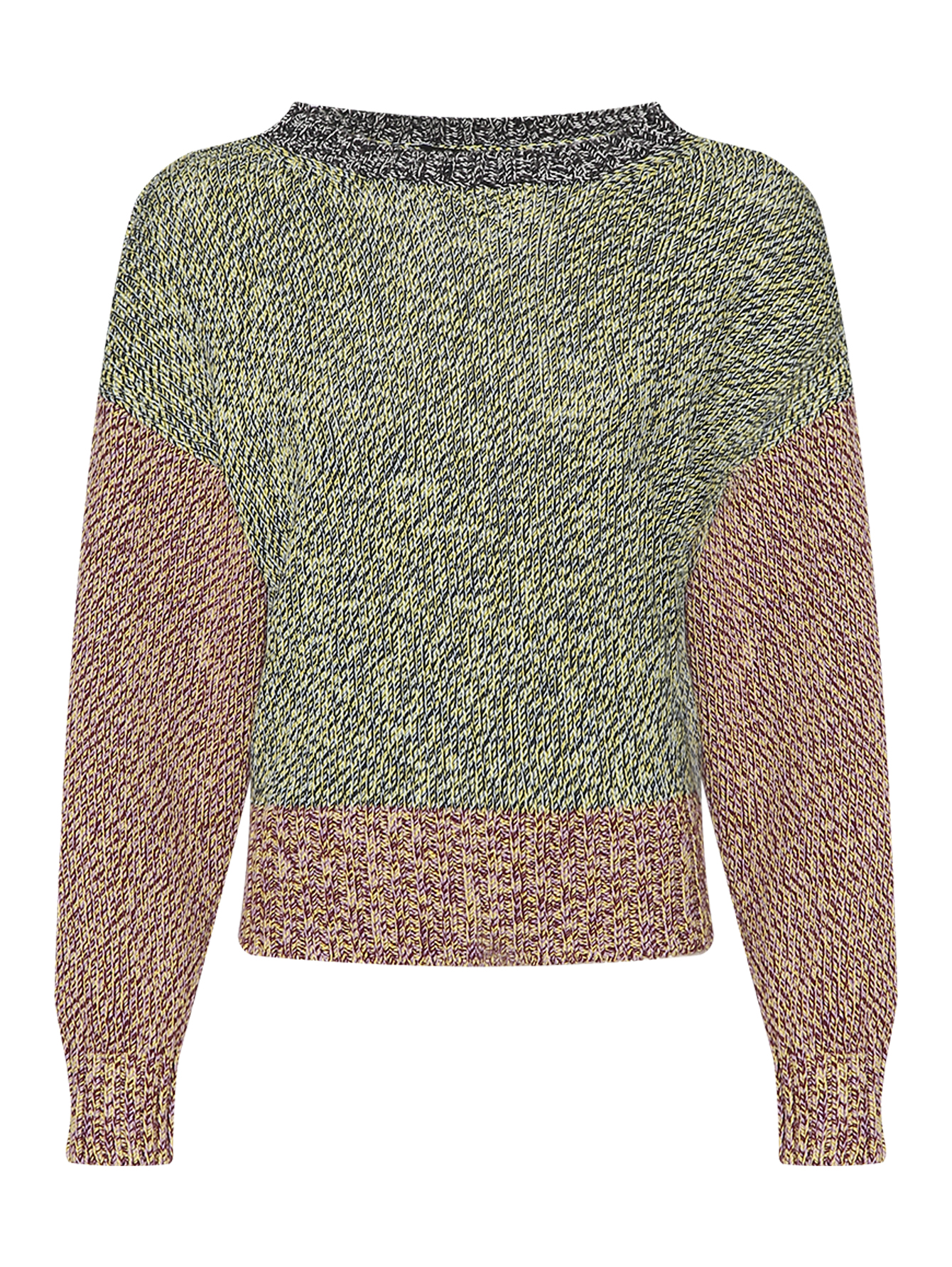 Weekend Max Mara Трикотажный джемпер из хлопка