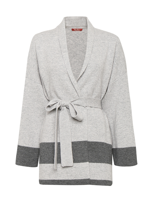 Max Mara Кардиган из смешанной шерсти с поясом
