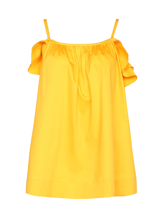 Moschino топ из хлопка на бретелях