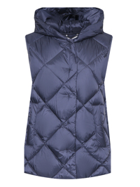 Weekend Max Mara Пуховый жилет с капюшоном