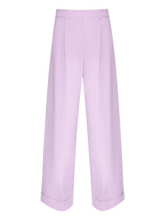 Sportmax Широкие брюки из хлопка