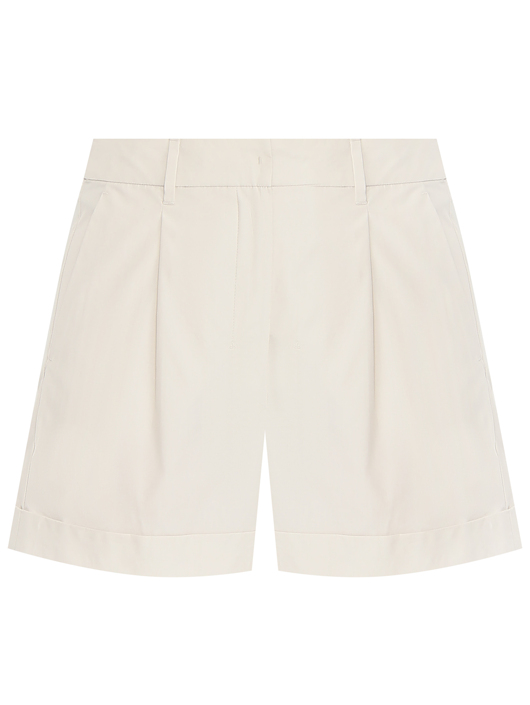 Max Mara Хлопковые шорты с подворотом