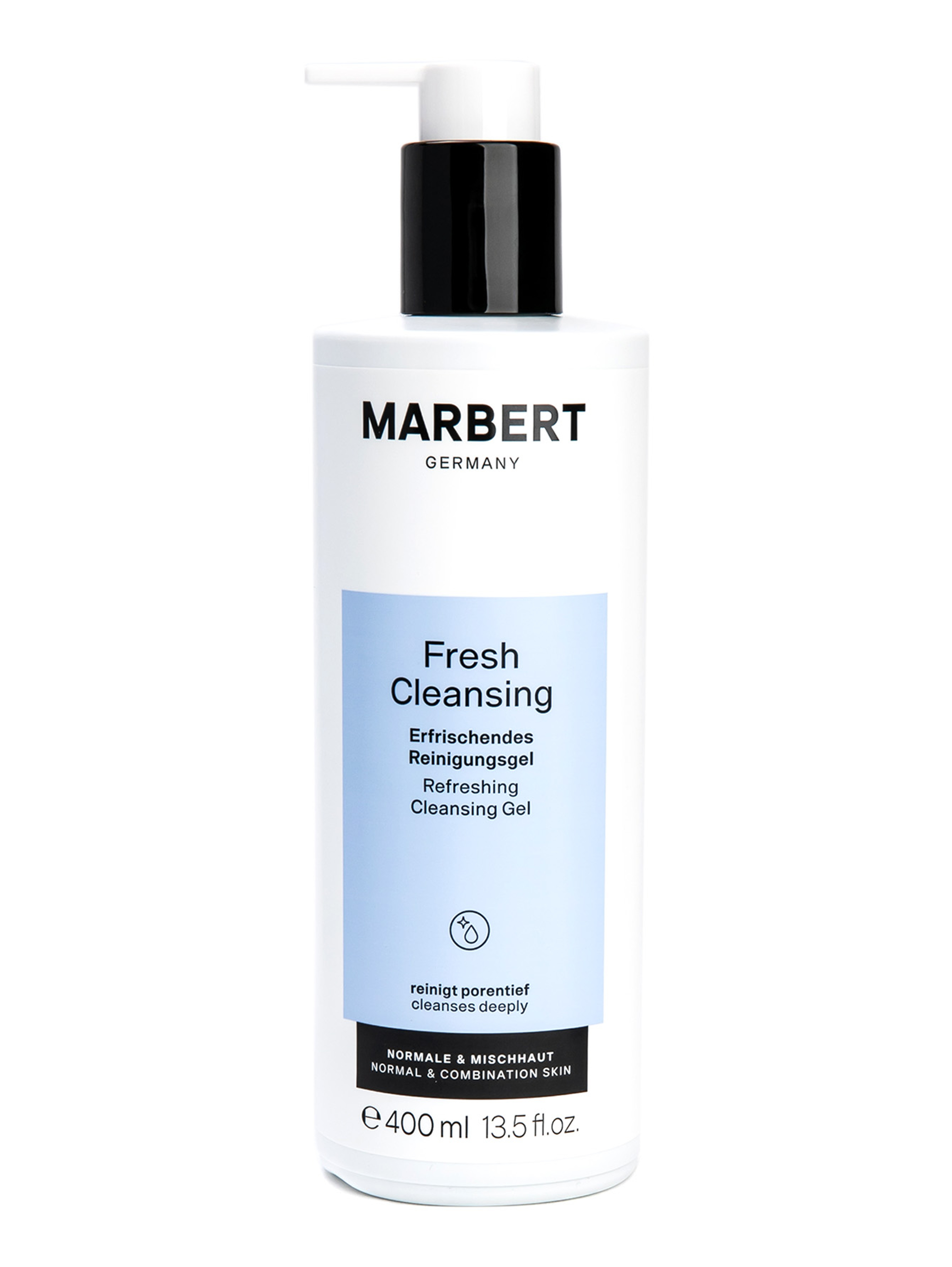 Очищающий гель для нормальной и комбинированной кожи лица Fresh Cleansing Gel, 400 мл