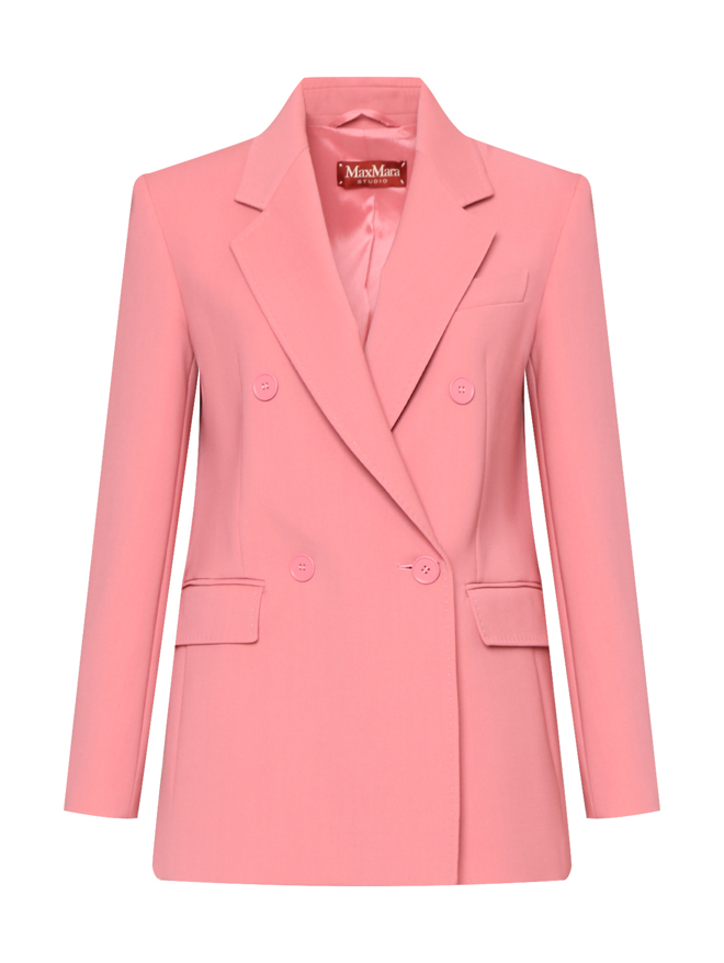 Max Mara Двубортный жакет из шерсти
