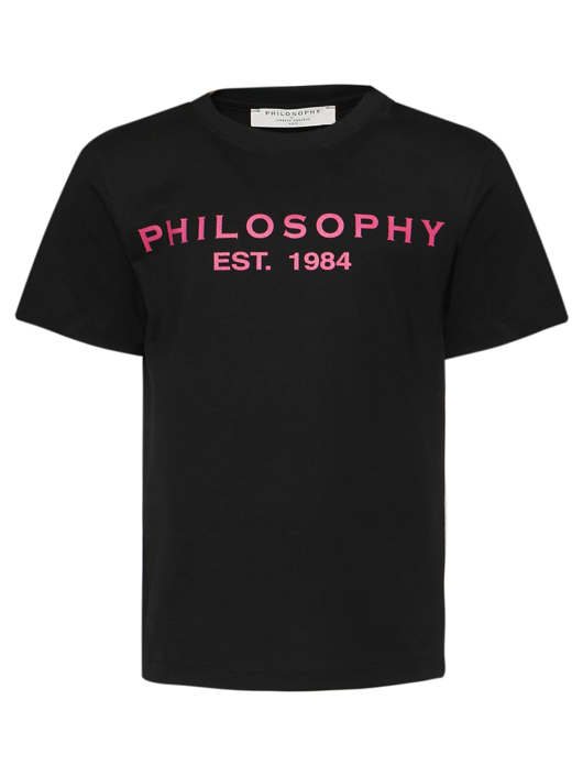 Philosophy di Lorenzo Serafini Футболка из хлопка с логотипом