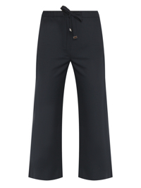 Max Mara Брюки из тонкой шерсти на резинке