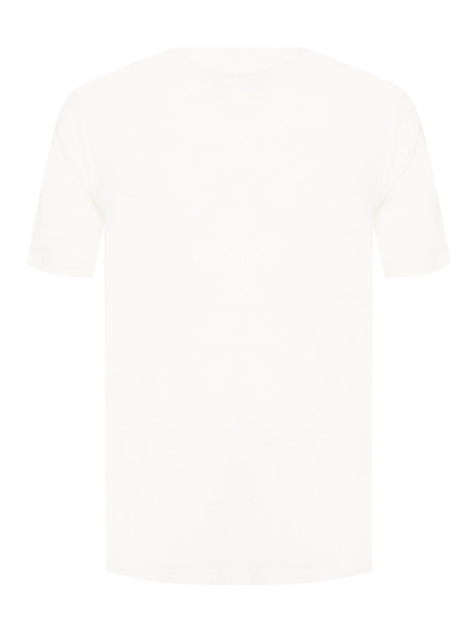 LARDINI Базовая футболка из шерсти
