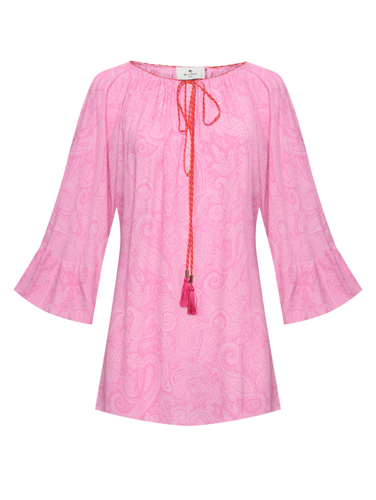 Etro Туника из вискозы с узором