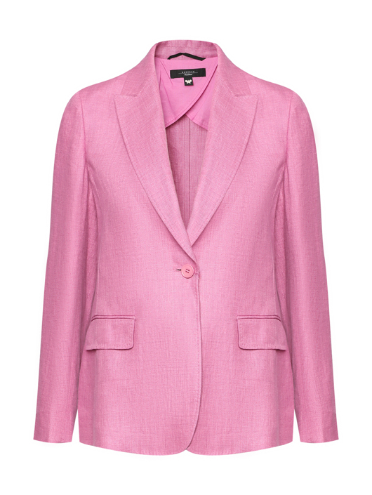 Weekend Max Mara Льняной жакет без подкладки