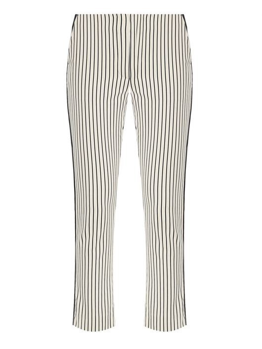 Sportmax Брюки из хлопка с узором "полоска"