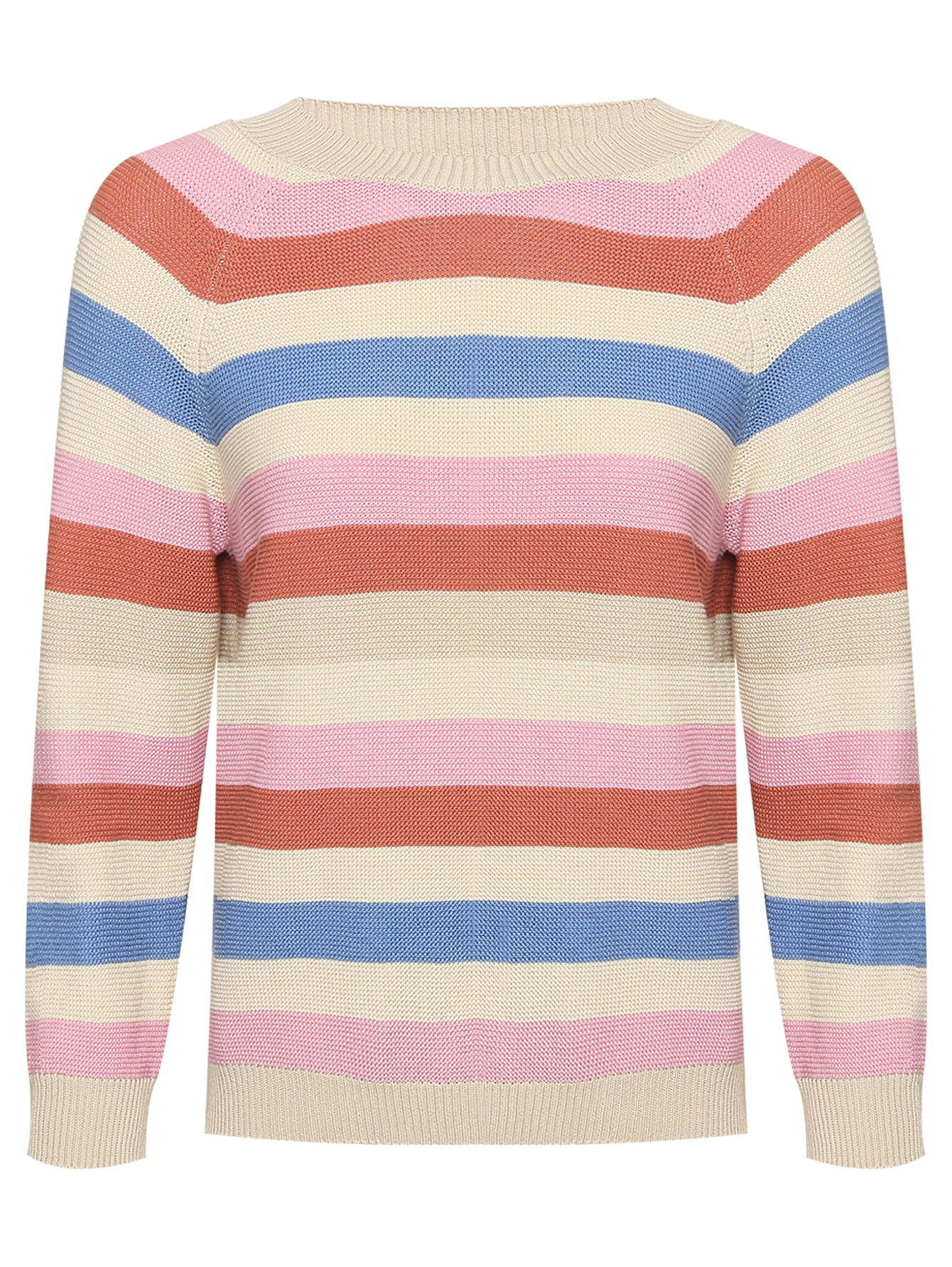 Weekend Max Mara Джемпер из хлопка с круглым вырезом