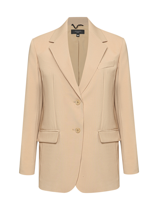 Weekend Max Mara Однобортный жакет из шерсти