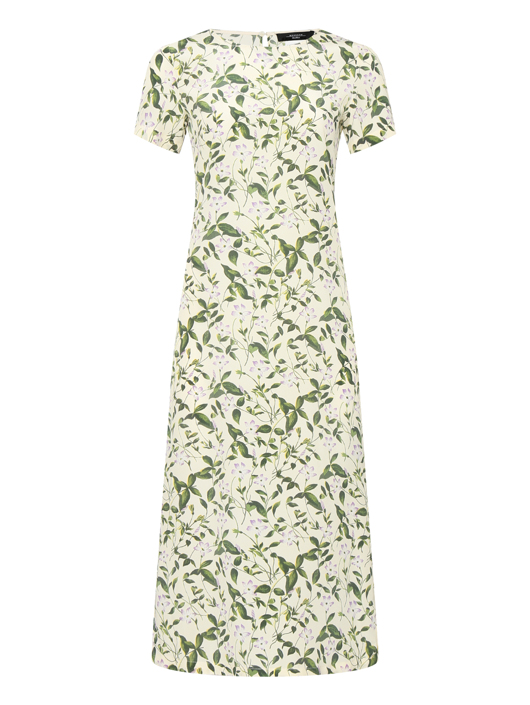 Weekend Max Mara Платье из шелка с разрезами