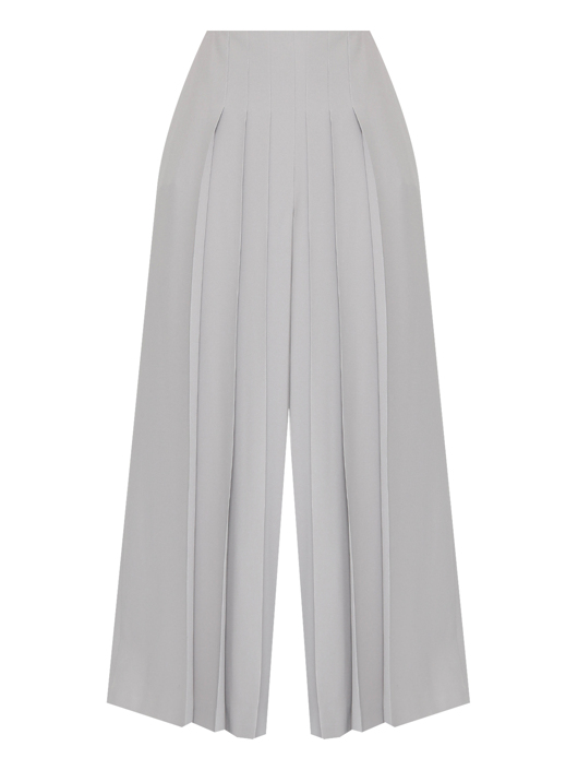 Alberta Ferretti Брюки из текстиля с защипами