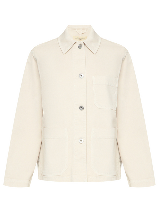 Weekend Max Mara Куртка из денима с карманами