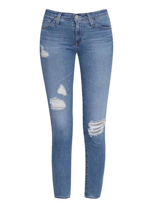 AG Jeans Джинсы с потертостями