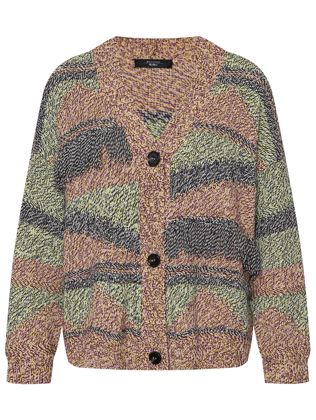Weekend Max Mara Кардиган из хлопка и шерсти