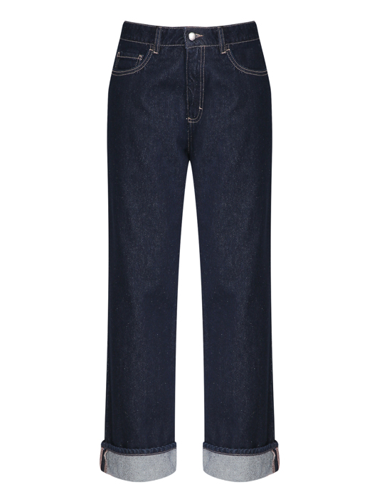 Icon Denim La Джинсы с подворатоми из хлопка