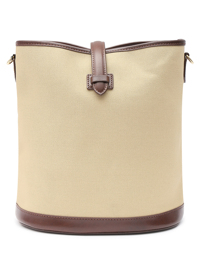 Weekend Max Mara Сумка из канваса и кожи