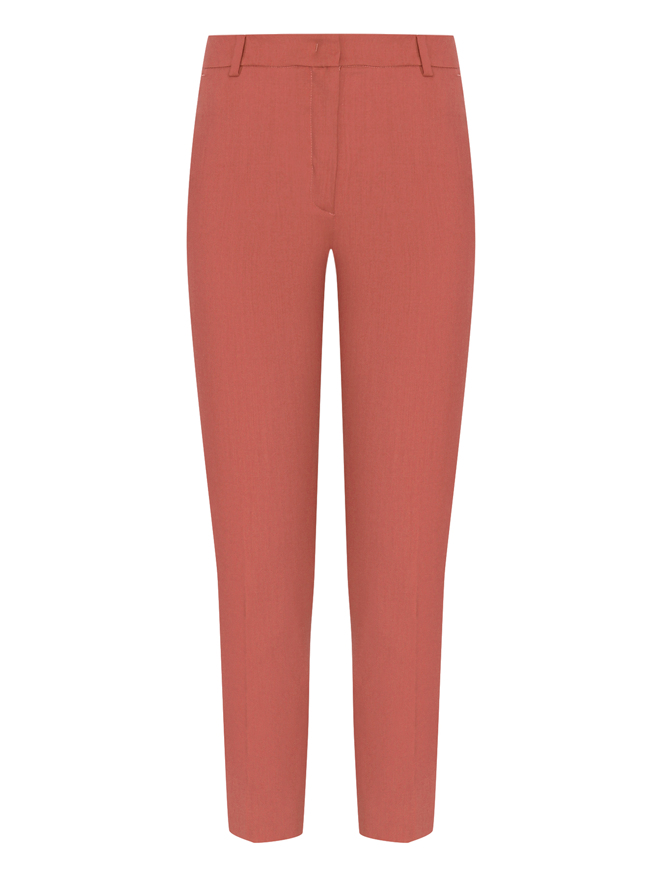 Weekend Max Mara Брюки-дудочки из костюмной шерсти