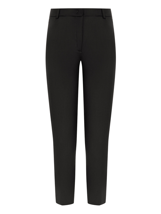 Weekend Max Mara Брюки-дудочки из костюмной шерсти