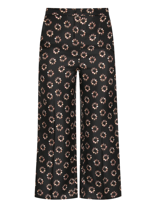 Max Mara Бриджи из шелка с узором