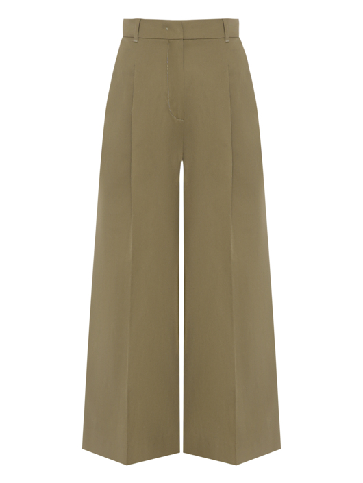 Max Mara Брюки из смешанного хлопка