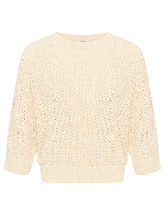 Max Mara Джемпер из хлопка крупной вязки