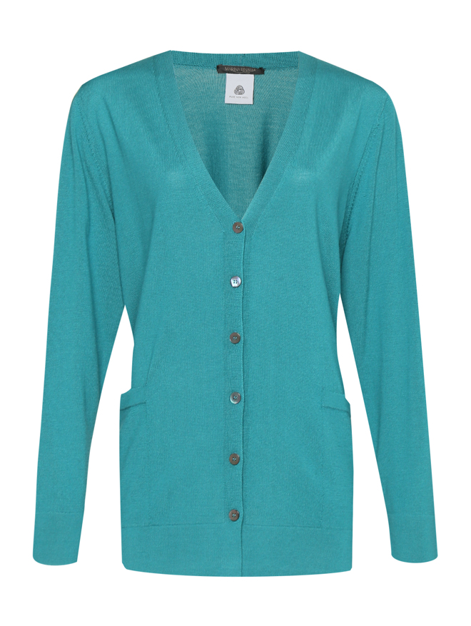 Marina Rinaldi Кардиган из шерсти на пуговицах