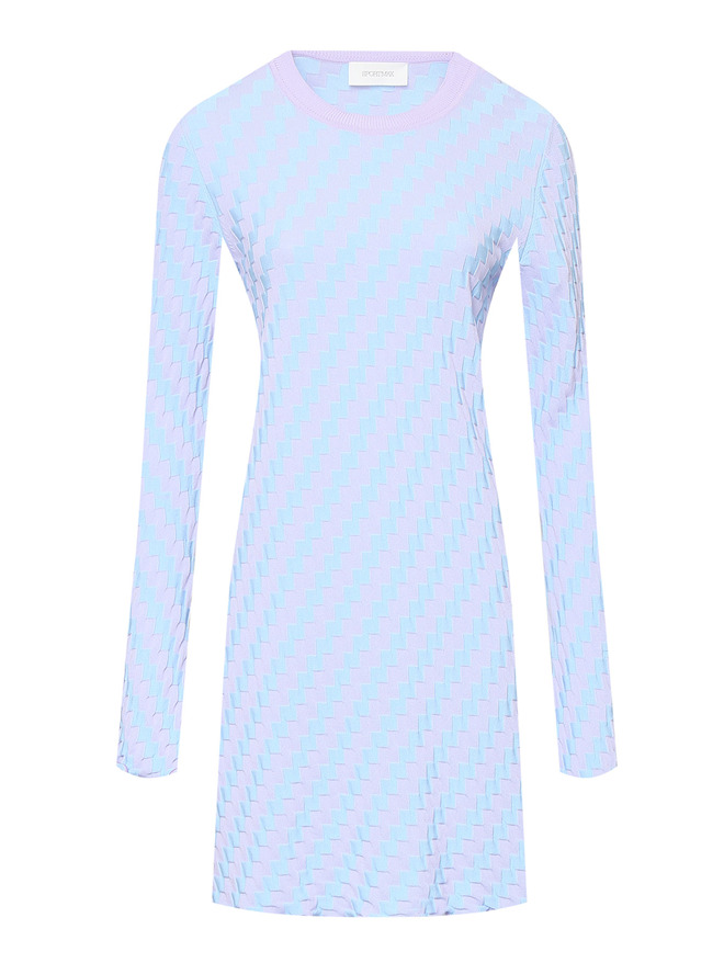Sportmax Платье трикотажное с узором