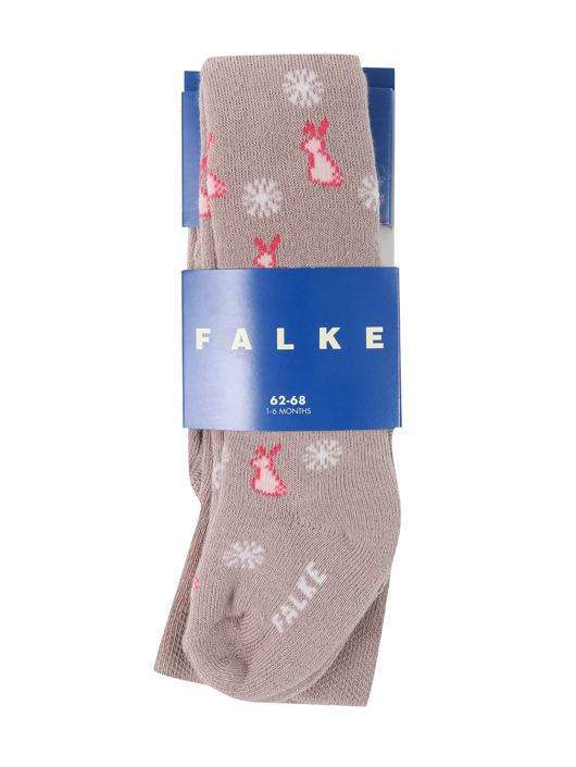 Falke Теплые колготки из хлопка с узором