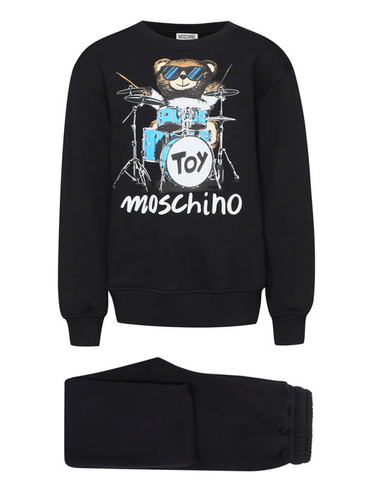 Moschino Костюм из хлопка с принтом