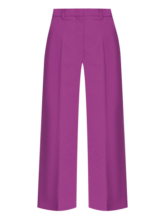 Weekend Max Mara Брюки из хлопка и льна