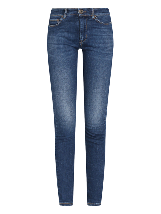 Weekend Max Mara Джинсы из хлопка зауженного кроя