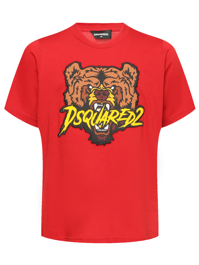 Dsquared2 Футболка из хлопка с принтом
